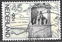 Plaatfout Breuk In De Lijn Voor De A In 1977 Zomerzegels 45 + 20 Ct NVPH 1134 PM 3 - Plaatfouten En Curiosa