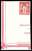 N°216a, 5F Expo De Paris, NON DENTELE, Coin De Feuille. SUP (certificat)  Qualité: (*)   - 1921-1940