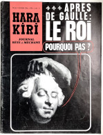 Hara Kiri Revue Bête Et Méchante Numéro 32 Octobre 1963  Très Bon état, Frais D'envoi Offerts - Humour