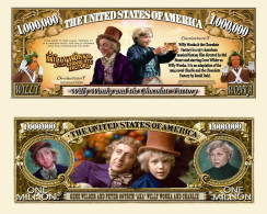 USA - FANTASY NOTE - WILLY  WONKA  AND  THE  CHOCOLATE  FACTORY - UNC / SERIES  MOVIES - Altri & Non Classificati