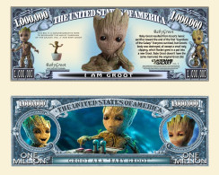 USA - FANTASY NOTE - BABY  GROOT , GUARDIANS  OF  THE  GALAXY , VOL. 2 - UNC / SERIES  MOVIES - Andere & Zonder Classificatie