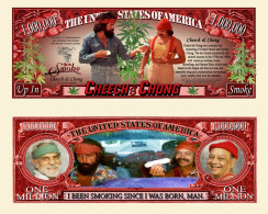 USA - FANTASY NOTE - CHEECH  AND  CHONG - UNC / SERIES  MOVIES - Other & Unclassified