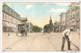 Harrisburg. Market Street From Thirteen Street. - Harrisburg