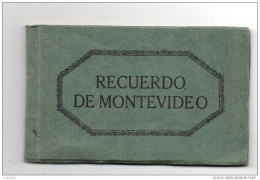 Montevideo. Recuerdo De Montevideo. Carnet De 12 Cartes Postales. - Uruguay