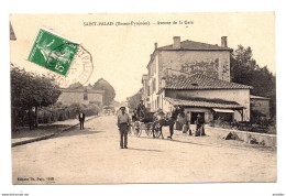 Saint-Palais. Avenue De La Gare. - Saint Palais