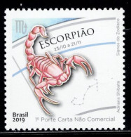 CU0214 Brazil 2020 Zodiac Scorpio 1V MNH - Nuovi