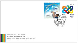 Cyprus 2023 Europa CEPT Peace FDC - 2023