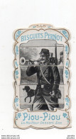 Biscuits Pernot. Chromo A Systeme Et A Tirette. Piou Piou. Militaire. Clairon. - Pernot