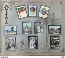 Abisinia. Abyssinie. Cigarros Susini De Cuba. Page D'album Avec 10 Photos Veritables. 1910 - Ethiopia
