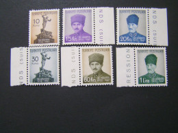 TURKEY 1947 Set  MNH - Nuevos