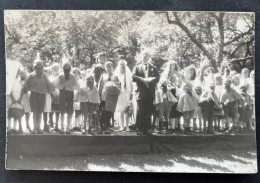 Festlicher Anlass / Teilweise Als Zwergen Verkleidete Kinder/ Fotokarte - Groupes D'enfants & Familles