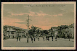 VILA REAL -Avenida Carvalho D'Araújo(outro Aspecto)(Ed. Da Ourivesaria Soares/ Cliché De M. Monteiro) Carte Postale - Vila Real