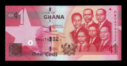 Ghana 1 Cedi 2017 Pick 37g Sc Unc - Ghana