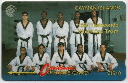 Cayman Islands - Taekwondo Team - 9CCIA (bright Card) - Isole Caiman
