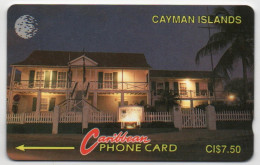 Cayman Islands - Cayman House - 6CCIC (Silver Control Background) - Iles Cayman