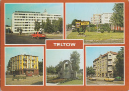 D-14513 Teltow - Alte Ansichten - VEB Geräte - Und Reglerwerk Teltow - Altstadt - Volksbuchhandlung - Car - Volvo - Teltow