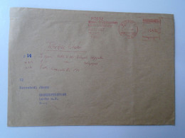 ZA447.10   Hungary ATM / EMA - Freistempel - Red Meter  Ca 1980 Large Cover - Magyar Agártudományi Egyesület MTESZ - Timbres De Distributeurs [ATM]