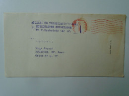 ZA447.14 Hungary ATM / EMA - Freistempel - Red Meter  1966  Invitation  AB Mecanproducter Stockholm  -Budapest - Viñetas De Franqueo [ATM]