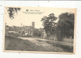 Cp, BELGIQUE, MENEN, MENIN, MEENEN, Vue Sur Le Bras Mort De La LYS Et Beffroi , écrite, Ed. Van De Steene - Menen