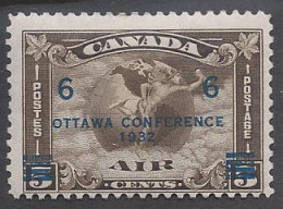 15168) Canada 1932 Airmail Ottawa Mint Hinged - Posta Aerea