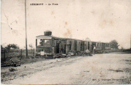 Gérimont  Le Tram Voyagé En 1916???? - Neufchâteau