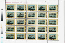 ROMANIA 2003 PAINTING SET OF 6 FULL SHEET MI No 5701-6 MNH VF!! - Fogli Completi