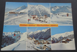 Sölden 1377 M - Hochsölden 2090 M - Verlag Werner Lohmann, Obergurgl - # 3/518 - Sölden