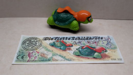 1996 Ferrero - Kinder Surprise - 658332 - Die Flotte Schildkröte + BPZ - Monoblocs