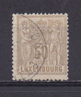 LUXEMBOURG 1882 TIMBRE N°56 OBLITERE  ALLEGORIE - 1882 Alegorias