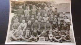 PHOTO CLASSE  LA CHAPELLE D ANGILLON 1955 CIRCA - Lugares