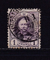 LUXEMBOURG 1891 TIMBRE N°66 OBLITERE ADOLPHE PREMIER - 1891 Adolphe De Face