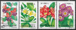 C3800 - Roumanie 2000 Fleurs 4v.obliteres - Used Stamps