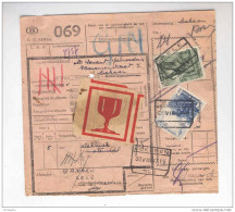 Bulletin De Colis Postal Cachet De Gare ZELE 1947 Vers LOKEREN  --  B2/232 - Autres & Non Classés