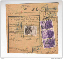 Bulletin De Colis Postal Cachet De Gare DENDERMONDE 1948 --  B2/229 - Andere & Zonder Classificatie