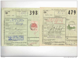 4 X Formulaire De Colis Postal Cachet Postal ST JOSSE TEN NOODE 1961/63 - Expéditeurs Divers  --  B2/225 - Autres & Non Classés