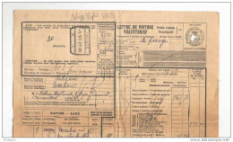 Lettre De Voiture Cachet De Gare FALAEN 1928 - Cachet Poids Reconnu  --  B2/217 - Otros & Sin Clasificación