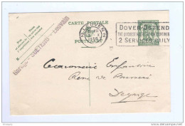 Entier Postal Sceau De L'Etat LEUVEN 1936 - Cachet Privé Garage Soetens LOUVAIN  -- B4/488 - Postkarten 1934-1951