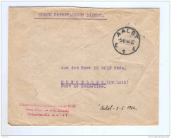 Lettre De Service AALST 5.6.1944 - Griffe Oberfeldkommandatur 570 Nebenstelle AALST --  B7/694 - Weltkrieg 1939-45 (Briefe U. Dokumente)