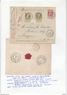 YY131 -- Enveloppe RECOMMANDEE Grosse Barbe U11 à 10 C + TP 20 C X 2 BORGERHOUT 1908 Vers PRAGUE Autriche - Briefe