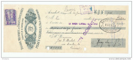 Papier Fiscal - Mandat émis à AERSCHOT 1922 - Tissage Mécanique Percy-Charles Fils --  XX551 - Documentos