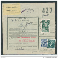 Formule De Colis En Livraison Immédiate - Timbres CdF Et Poste ( 5 F 50 ) ETTERBEEK 1950 --  WW848 - Sonstige & Ohne Zuordnung