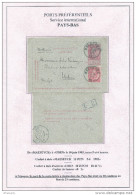 Carte-Lettre Fine Barbe + TP Dito MAESEYCK 1903 Vers UDEN NL - TARIF PREFERENTIEL 20 C  --  WW826 - Kartenbriefe