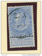 Griffe D'Origine / De Gare Sur Timbre-Poste Fine Barbe - SPA   -- WW165 - Linear Postmarks