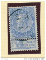 Griffe D'Origine / De Gare Sur Timbre-Poste Fine Barbe - SPA   -- WW165 - Langstempel