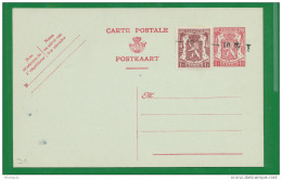 Collection Moins 10 % SURCHARGES LOCALES - 31 PERUWELZ Sur 1 Entier Postal Neuf  --  C3/097 - 1946 -10%