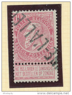 Griffe D'Origine / De Gare Sur Timbre-Poste Fine Barbe - BRAINE L' ALLEUD  -- WW157 - Linear Postmarks