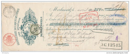 BELGIQUE - Document Financier Via Poste - TP Fine Barbe DINANT 1902 - Distillerie Delattre à MORLANWELZ  -- VV396 - Vins & Alcools
