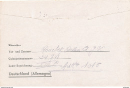 407/27 -- Lettre D'un Prisonnier Belge Au Stalag XIIIC Vers WEGNEZ PEPINSTER 1944 - Censures Du Camp Et Belge - Guerra 40 – 45 (Cartas & Documentos)