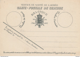 ZZ877 - Carte De Service Du Service De Santé De L' Armée - Le Médecin Directeur De L' Hopital De ......  - Etat NEUF - Briefe U. Dokumente