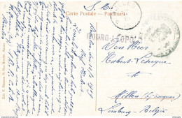 YY519 - Carte-Vue Beverloo En Franchise Militaire - Griffe De FORTUNE BOURG LEOPOLD 1919 Vers RELAIS à Etoiles MILLEN - Fortune Cancels (1919)